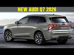 2026-2027 New Generation Audi Q7 - Better than X5 G65?!