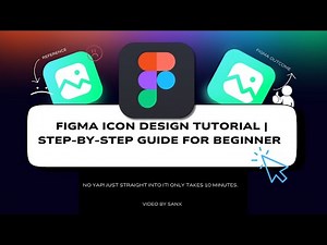 Figma Icon Design Tutorial | Step-by-Step Guide for Beginners