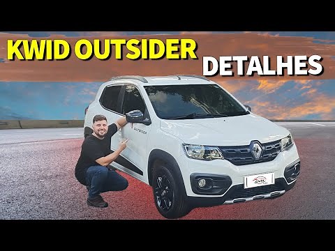 RENAULT KWID OUTSIDER EM DETALHES!