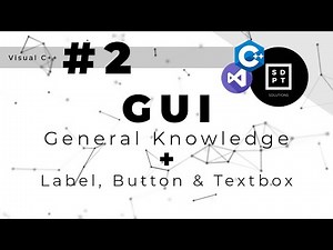 Visual C++ #2: GUI General Knowledge + Label, Button & Textbox | FIX LNK1561 | Filipino | Tagalog