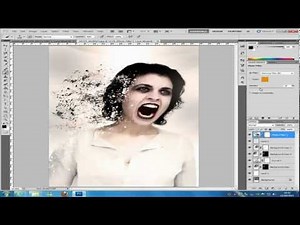 Photoshop dispersion effect CS5 tutorial