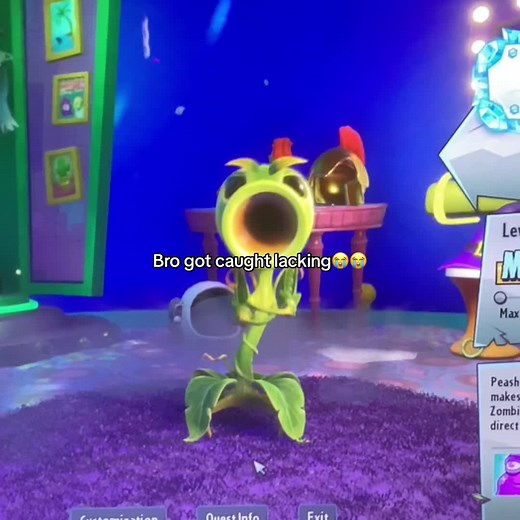 Shadow Flower in Plants vs. Zombies - PVZGW2 Gameplay