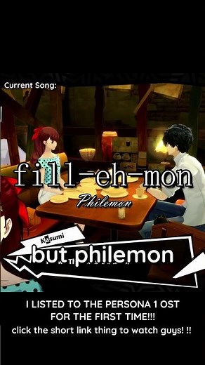 The Persona 1 OST Gimmicks Are Already Starting!
