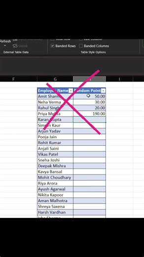 ⚡RANDBETWEEN = Excel magic.#Shorts #Excel #ExcelTips #ExcelFormula #RANDBETWEEN #XlurLife