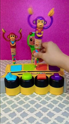 super cute and FuN colorful cocomelon pop n play pals