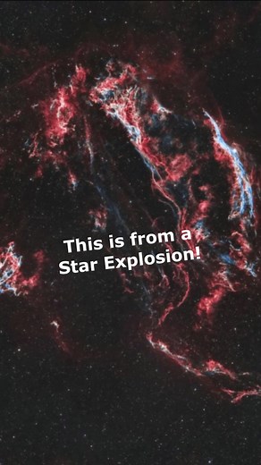 Captured Dead Star: Veil Nebula Supernova Explosion