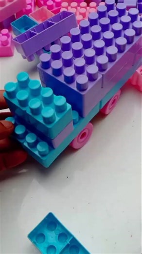 Extremely Satisfying LEGO Bus Build | Relaxing ASMR Creation #buildingblocks