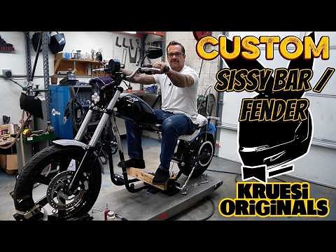 Harley Build Off S2 Ep 14 M8 Chopper Build Gets Wild — Custom Fender & Sissy Bar Fab
