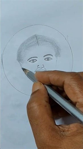 വരൂ വരയ്ക്കാം | Face Drawing Made Easy | Simple Portrait Drawing| safiyateacheronline