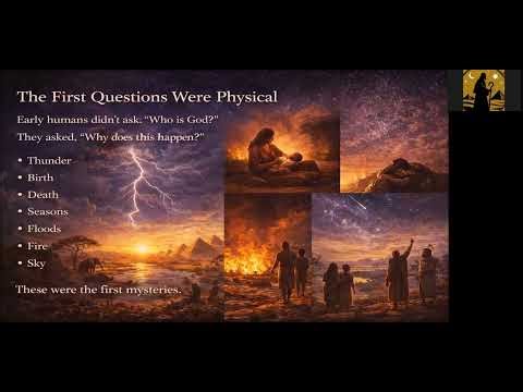 How Humanity learned to see: Why Nature was our first Bible - Temple Lecture 1