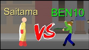 Ben10 Vs. Saitama StickFight | Untitled Animation