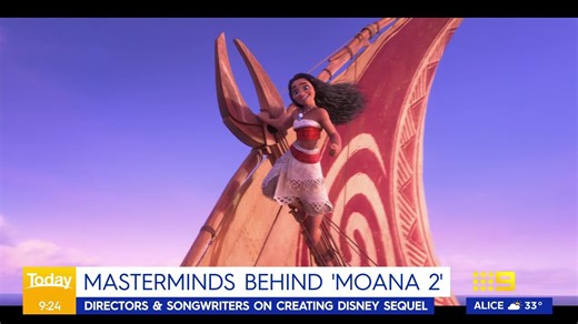 9.8K views · 116 reactions | It's the highly anticipated animated sequel making WAVES at the box office!  Moana returning for another epic journey with side-kick Maui, in the islands of Polynesia. #9Today | WATCH LIVE 5.30am | TODAY | Facebook