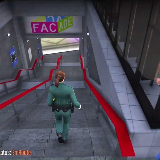 GTA 5 LSPDFR female cop Realistic Patrol | All Day Police Work esp3 #shorts