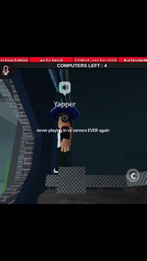 BYE WHY DID HE WEEZ UP A STORM #fleethefacility #fyp #roblox #zyxcba #viral