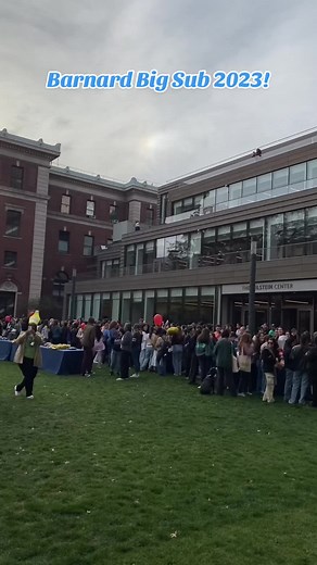 On Friday, one of Barnard’s most unique traditions returned: Big Sub! Thanks to everyone who came by to enjoy games, music, and a whopping 850 foot sandwich! #barnard #barnardcollege #barnardcampus #barnardtradition #barnardbigsub #bigsub #bigsub2023