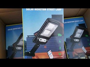 Cheap But Effective 6000 Lumens Solar Street Lights #solar