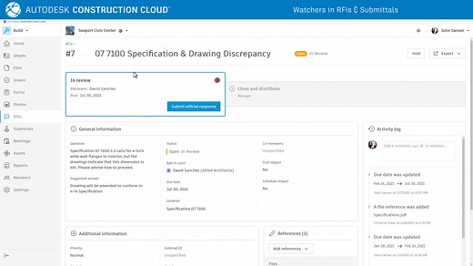 Adding Watchers Demo