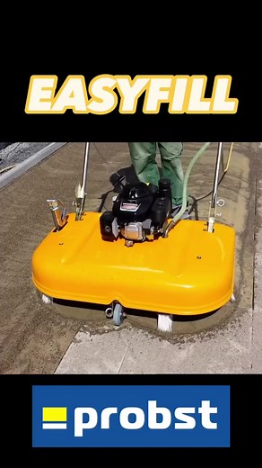 How do you fill your joints? Probst is #makinghardworkeasier with the EASYFILL. • Rigid, resistant brushes for optimal joint filling• Continuous height adjustment of the brushes• EASYFILL is powered by a Honda GXV160 gasoline engine | Probst USA