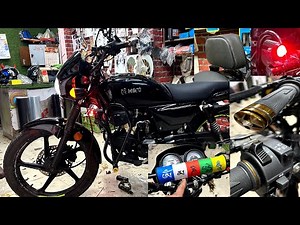 2025 Hero Splendor Plus Black Modification 🔥 | Cheapest Modified Splendor | Better than karol bagh