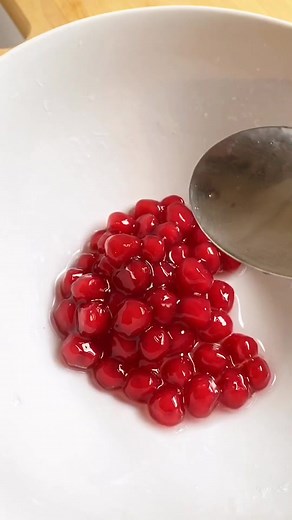 Delicious Homemade Raspberry Boba Pearls Recipe