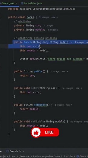 Construtor em Java.