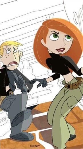 Kim Possible Coloring Page #happycolor #disney #karaoke #movie #dvdcollection #dvds #vhs
