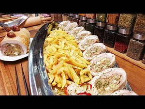 Gesztenyével töltött csirkerolád karácsonyi finomság @Szoky konyhája