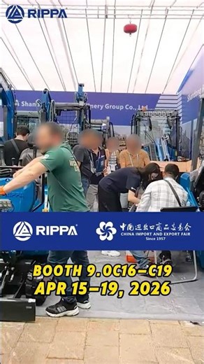 RIPPA Canton Fair Day 3 — The Crowd Keeps Coming to Booth 9.0C16–C19 #rippa #construction #rippa