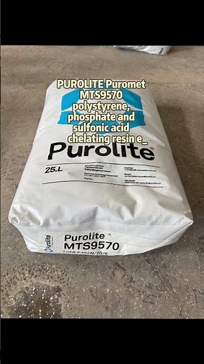 PUROLITE Puromet MTS9570 polystyrene, phosphate and sulfonic acid chelating resin empowered rhenium