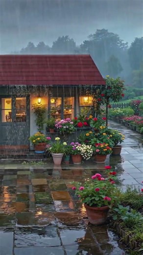 Cozy Cabin Rain Sounds Heavy Rain and Thunderstorm for Sleeping #rainsounds