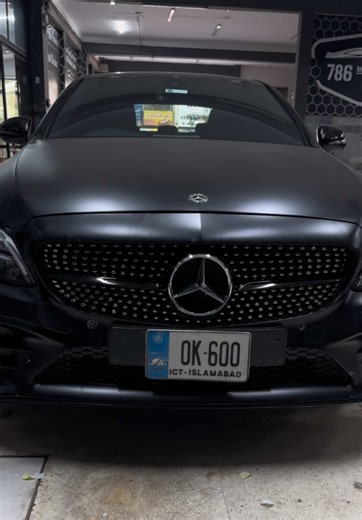 Mercedes Premium Front Grille Upgrade | Sporty Aggressive Look