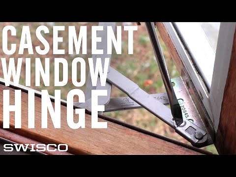 How to Replace a 2-Bar Hinge Set on a Casement Window