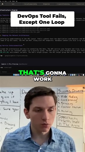BridgeMind on Instagram: "Can you build a whole AWS project using vibe coding? I tested it out with a Ralph Wiggum loop and the results were eye-opening. Every CloudFormation template created by the AI passed the test. The only failure was the piece I didn't use the loop for. It's time to rethink how we approach infrastructure. Check the link in bio to subscribe for more insights! #vibecoding #aws #cloudcomputing #ai #techstack #that #ralph #wiggum #this #actually #agent #select #clips #content