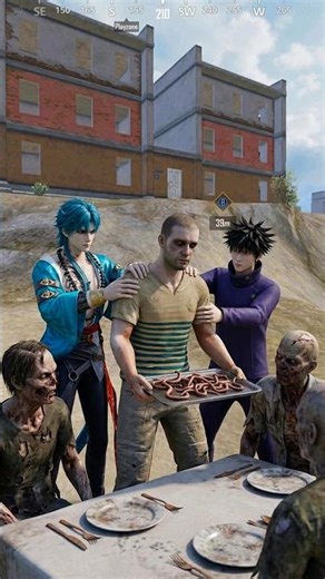 عندما تعزم الزومبي على العشاء وتندم! 🤣🍽️