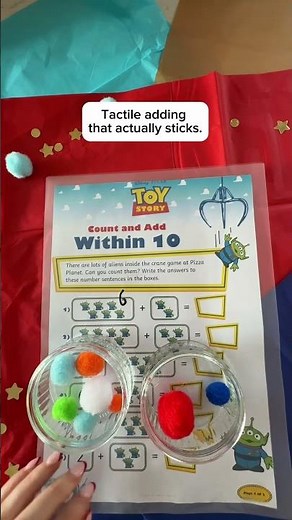 3 Disney Pixar's Toy Story Counting Activities for Early Years 🧸