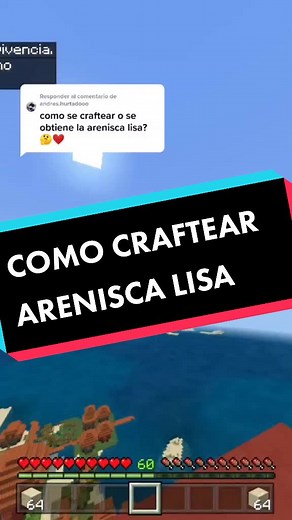 Cómo conseguir arenisca lisa en Minecraft