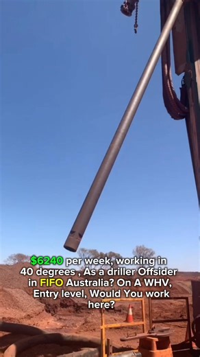 Clock in. Move steel. Watch the ground explode. Act like it’s no big deal. 💪🔥 Think you can do it? | Fifo Hire