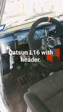 Datsun L16 Header installed on a 521. Best gasket flange.