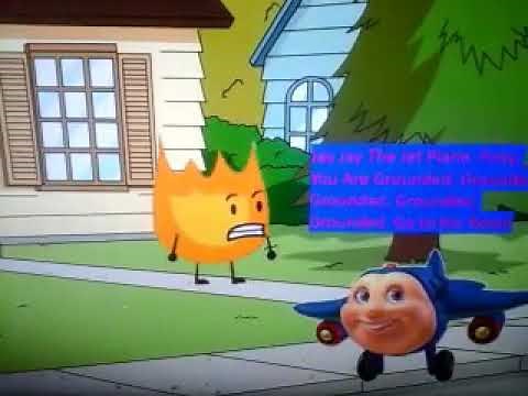 Jay Jay The Jet Plane Grounds Firey and Gets Grounded