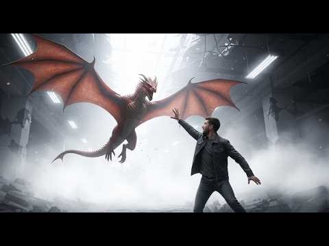 When the Alien Dragon Attacked, One Human Didn’t Run