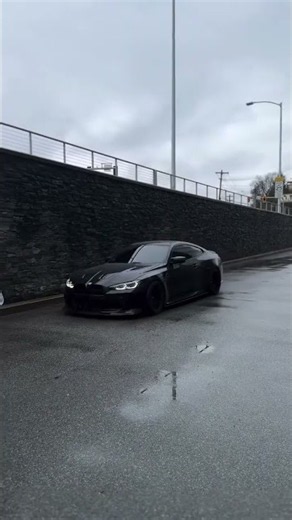 This M4 Looks Different in The Rain | 4K Cinematic Rain + Black M4 G82