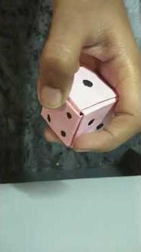 Craft how to make dice #tutorial
