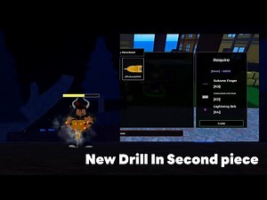 New Drill in Second piece