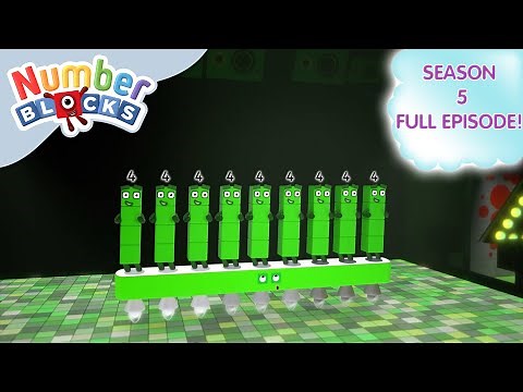 ​ ‪@Numberblocks‬- Four On The Floor 💃| Shapes | Season 5 Full Episode 24 | Learn to Count