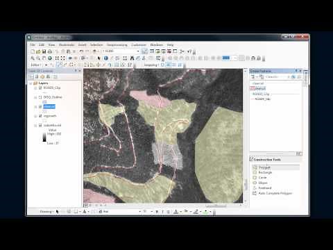 ArcMap - Editing #4 - Polygons and tracing