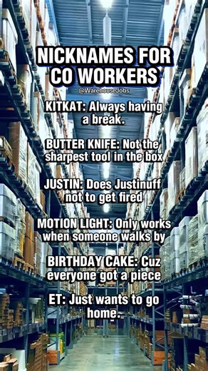 Warehouse Worker's Daily Life & Jobs