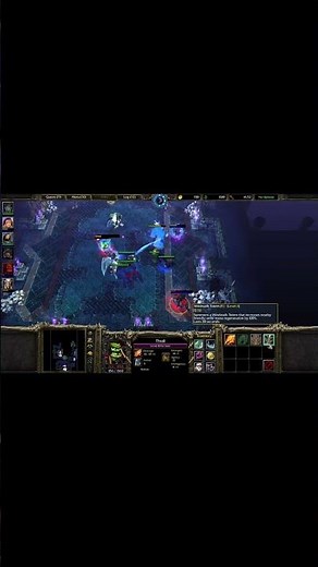 Horde and alliance heroes vs Fjola Lightbane and Eydis Darkbane (Boss Fight Part 4) #warcraft3