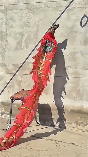 Majestic dragon kite taking flight! 🪁🤩🎨#dragonkite #chinesekite #kiteart #traditionalart