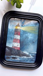 158K views · 2.9K reactions | Lighthouse storm painting ✨ | Gladiis Art | Facebook