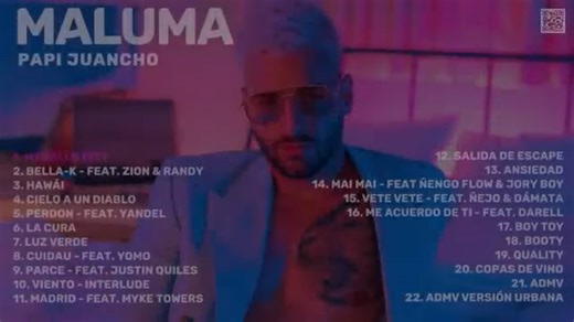 Maluma - Papi Juancho (Álbum Completo) - Latin Waves (360p, h264)